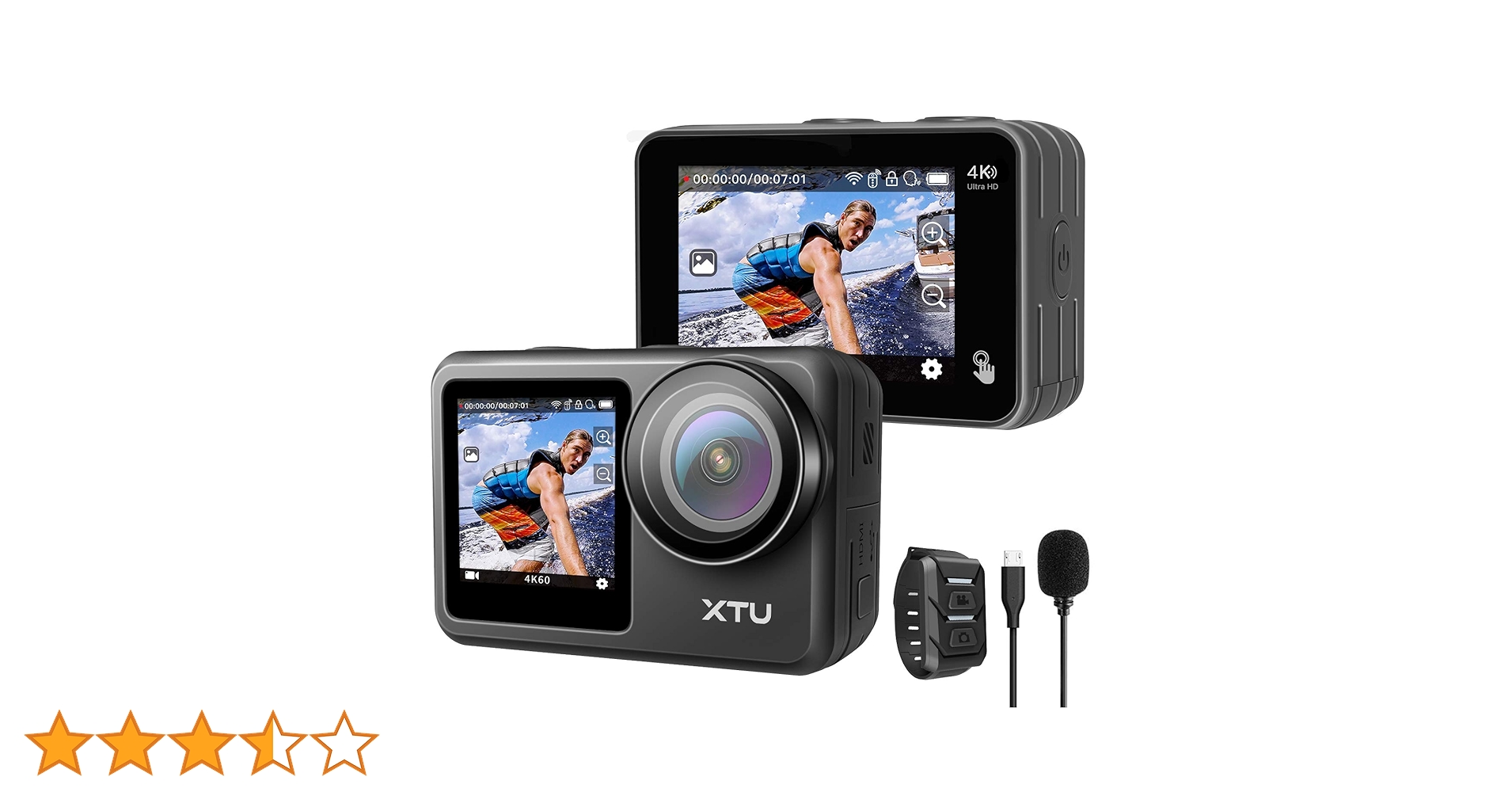 XTU MAX PRO 4K60FPS アクションカメラデュアルスクリーン 71MQIraoPKL.jpg_BO30,255,255,